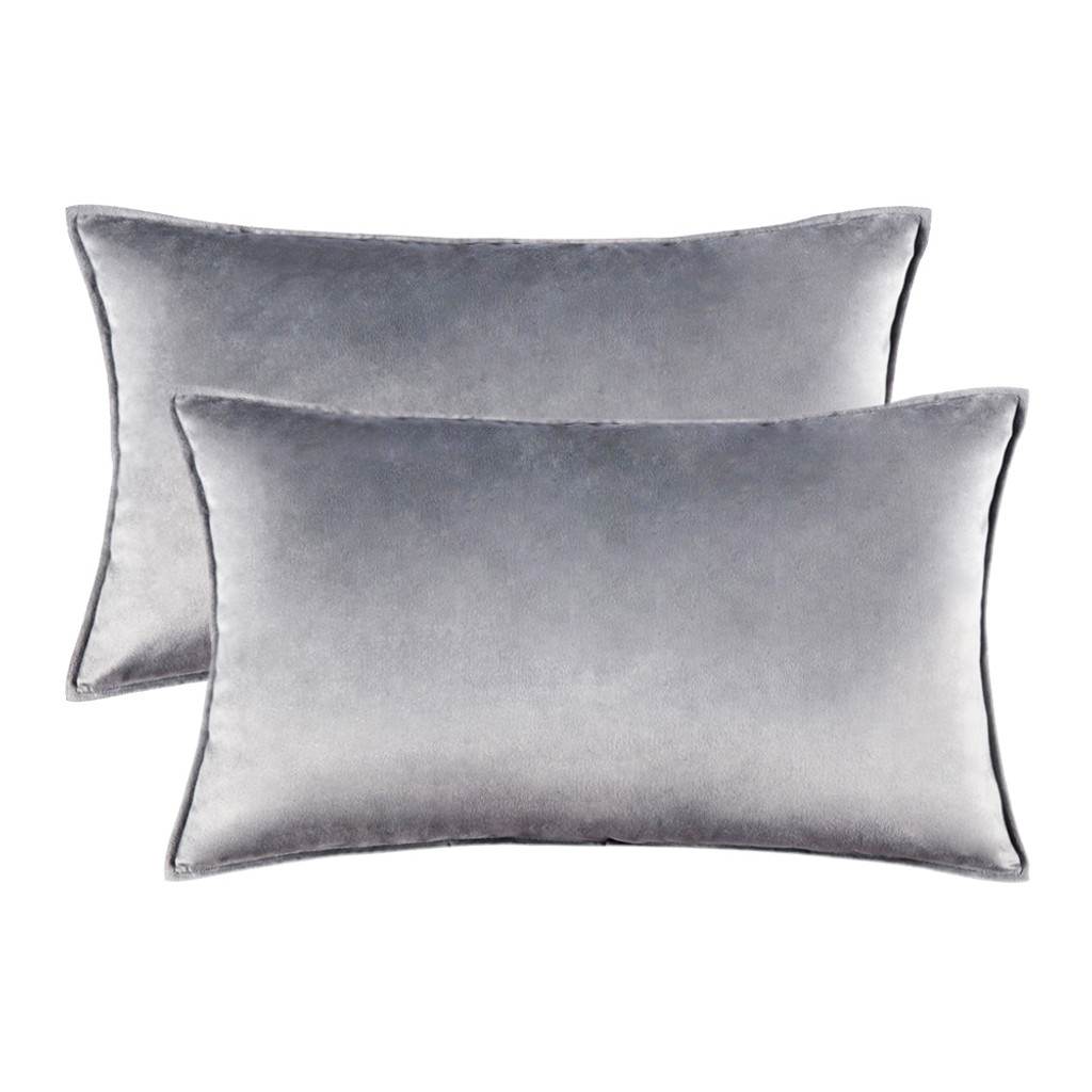 Premium Piped Velvet Cushion Covers - 30x50cm