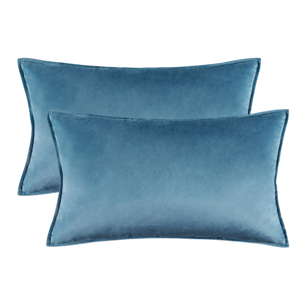 Premium Piped Velvet Cushion Covers - 30x50cm