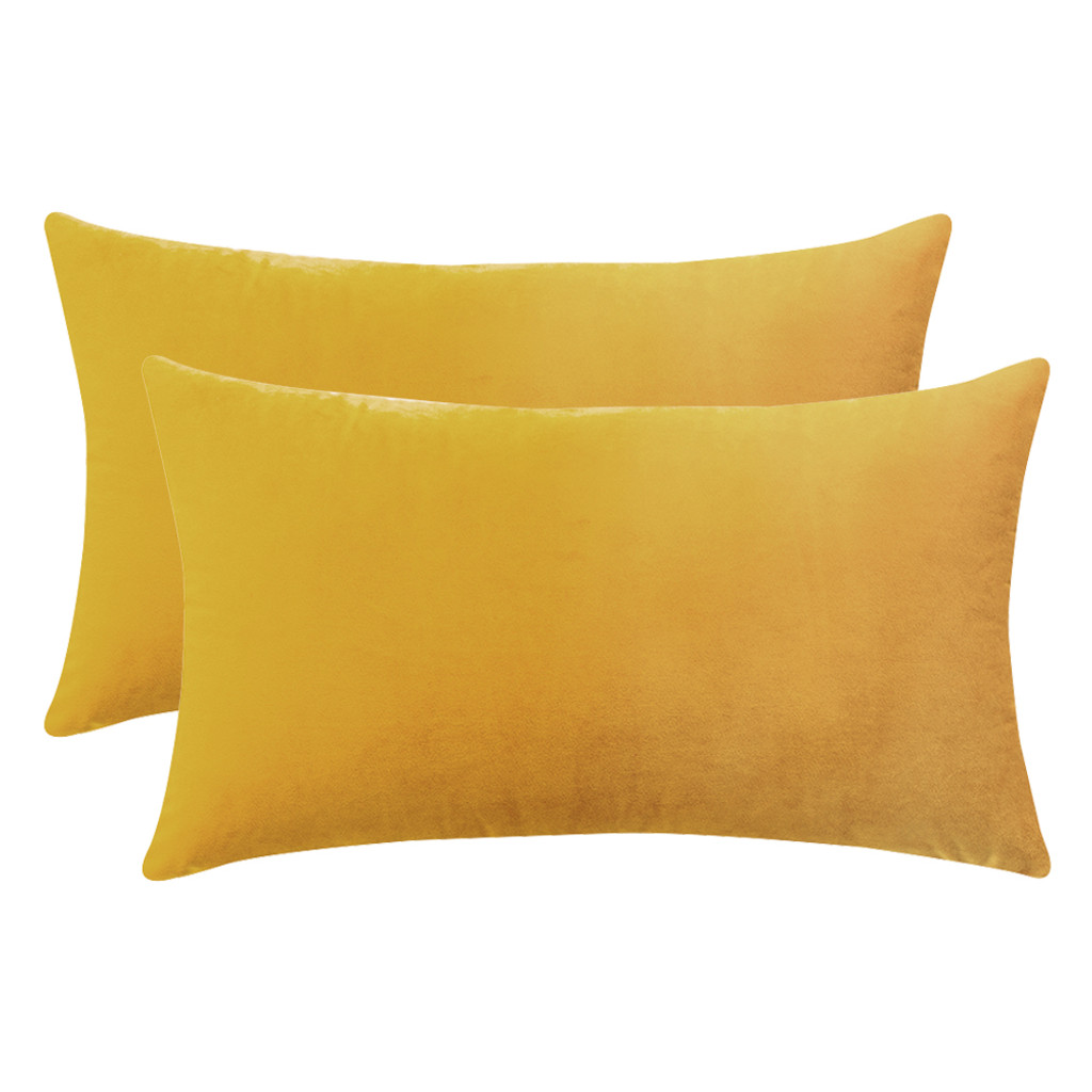 Premium Plain Velvet Cushion Covers - 30x50cm