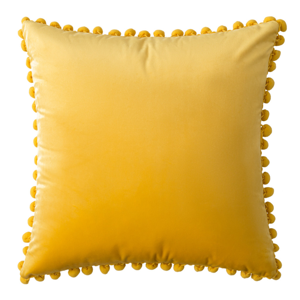 Premium Velvet with Pompom Cushion Covers - 45x45cm