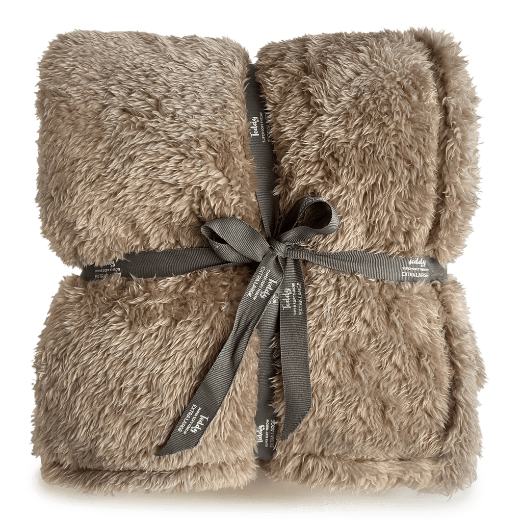 Teddy Bear Blanket Throw - Soft Feel
