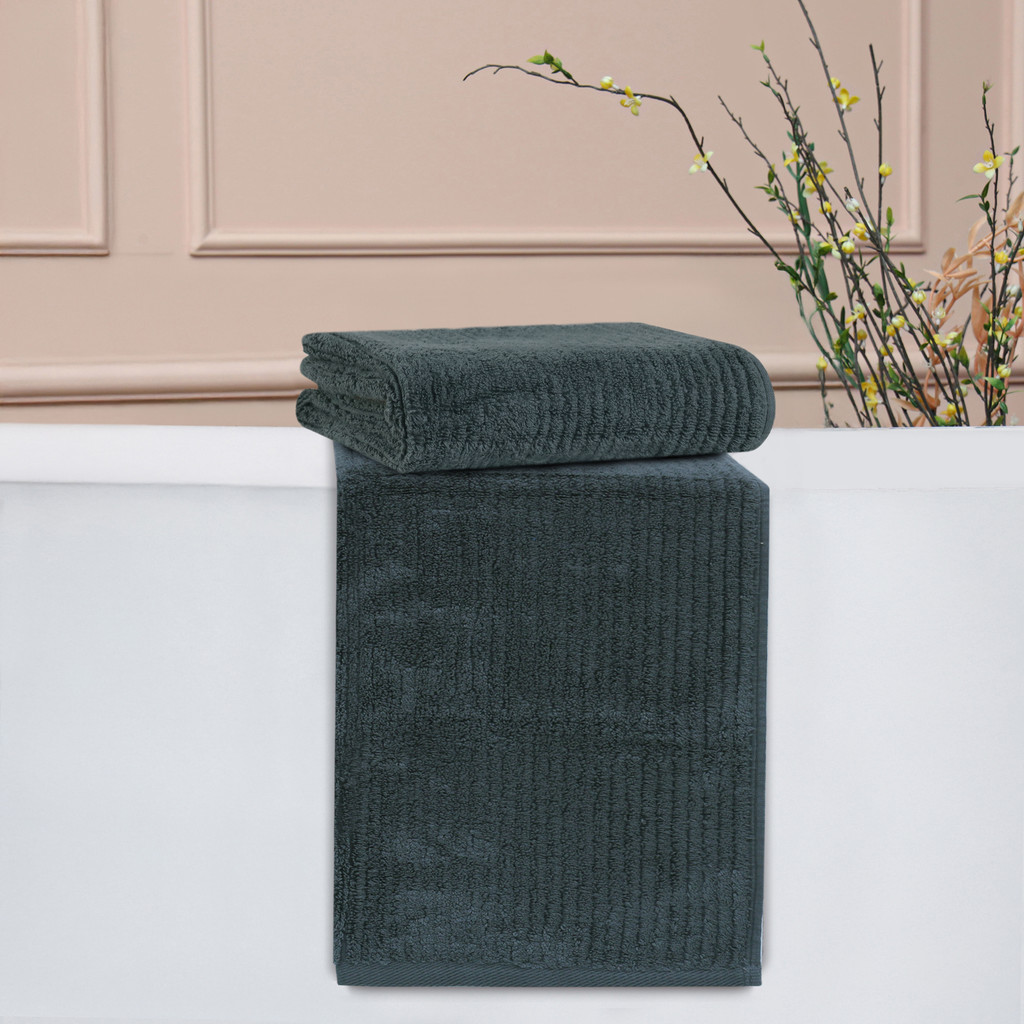 600 GSM Premium Jacquard Weave Designed Towels - Bath Sheets