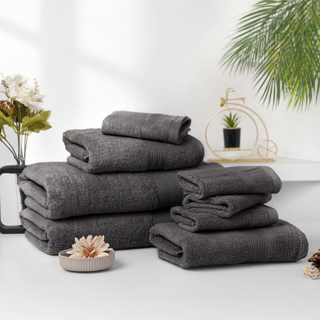 550 GSM Zero Twist Hand Towels – Elegant Bathroom Essentials 