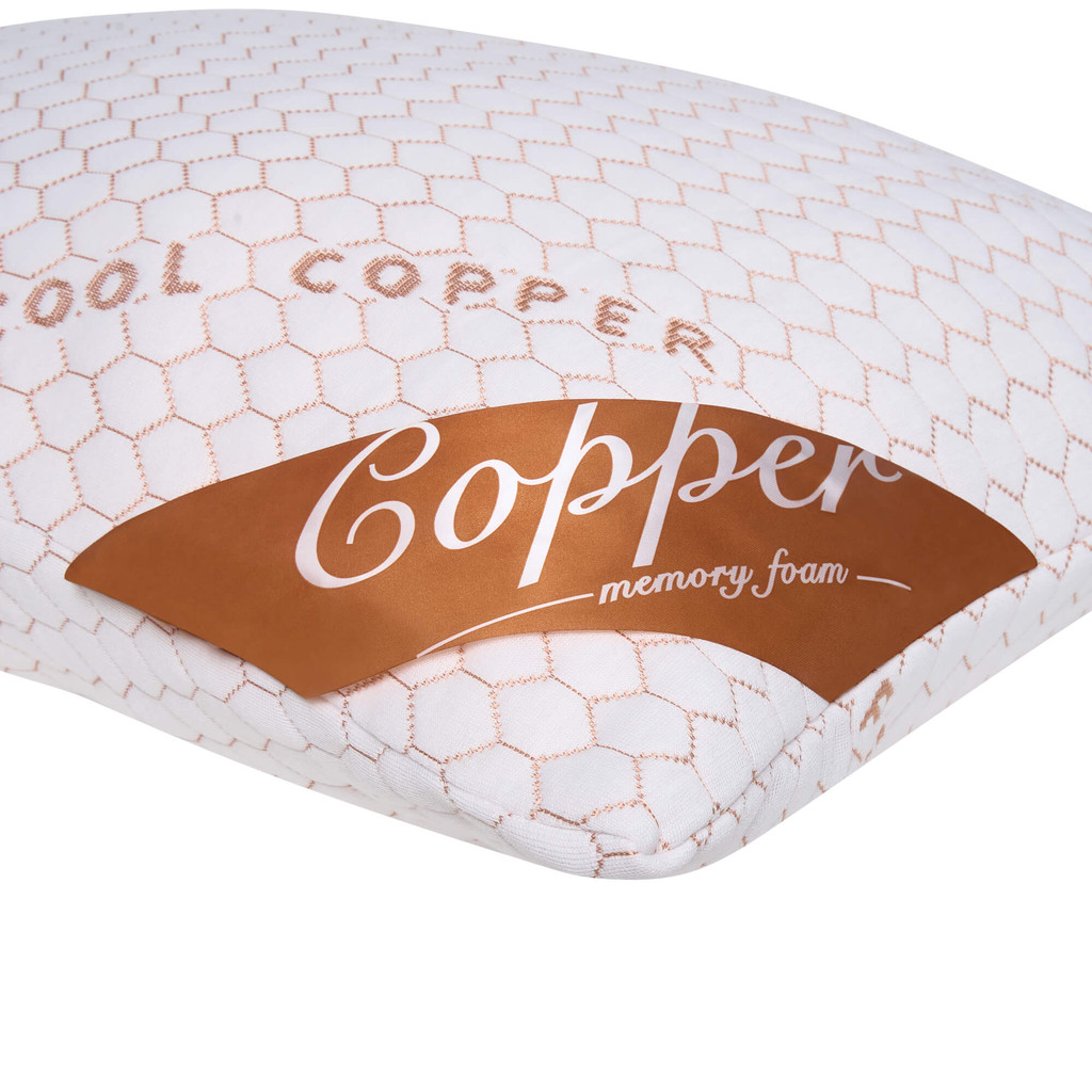 Copper Infused Memory Foam Pillow