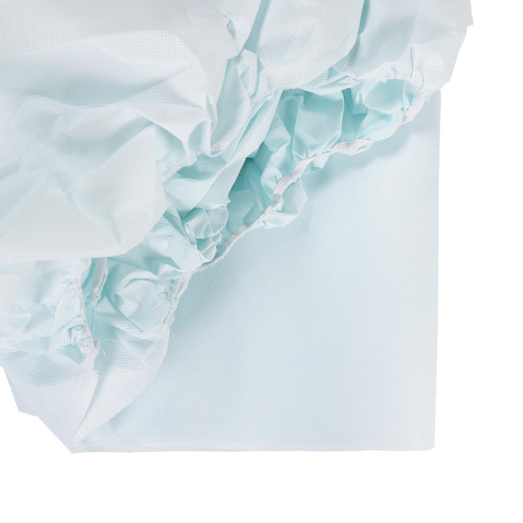 Fire Retardant Waterproof Mattress Protectors BS7175 Green Tint Bed