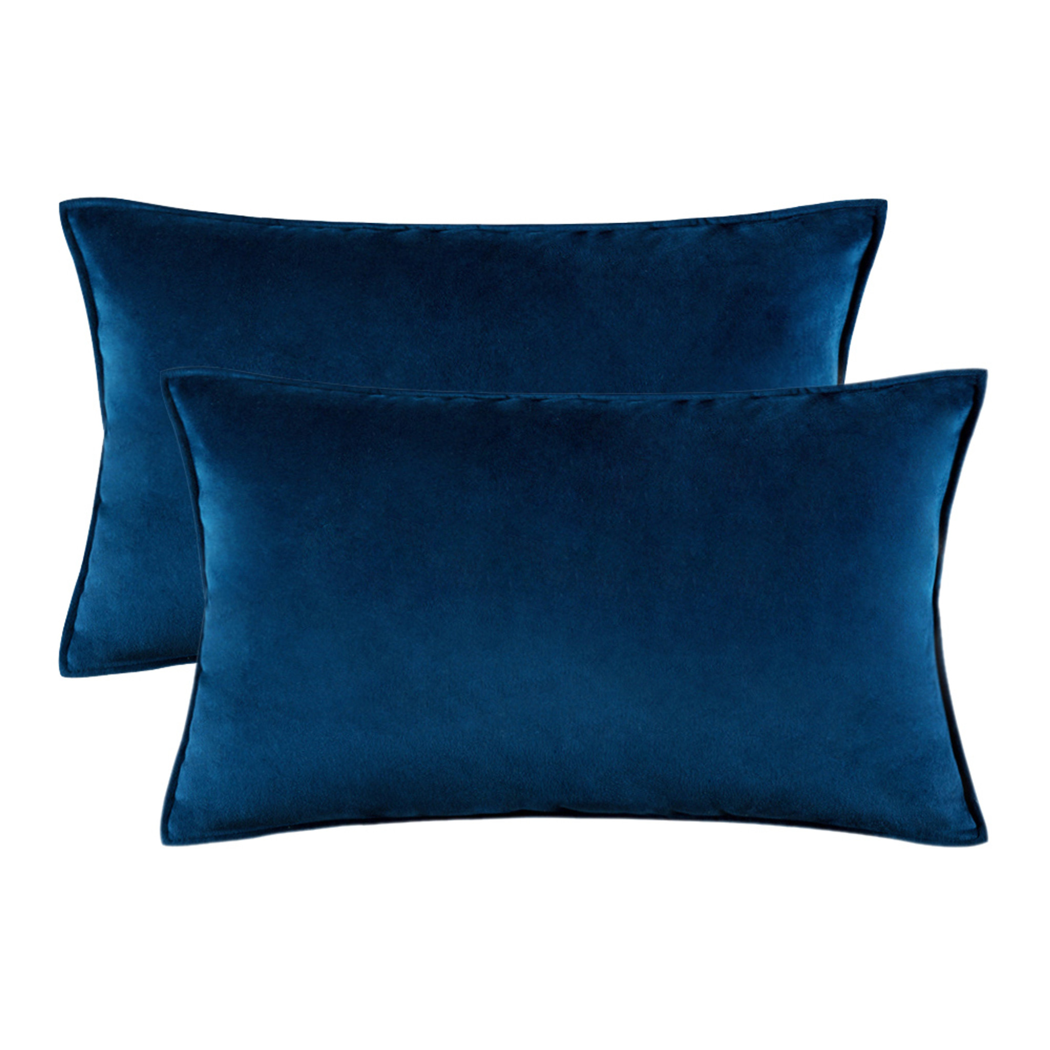 Premium Piped Velvet Cushion Covers 30x50cm Absolute Home Textiles Ltd