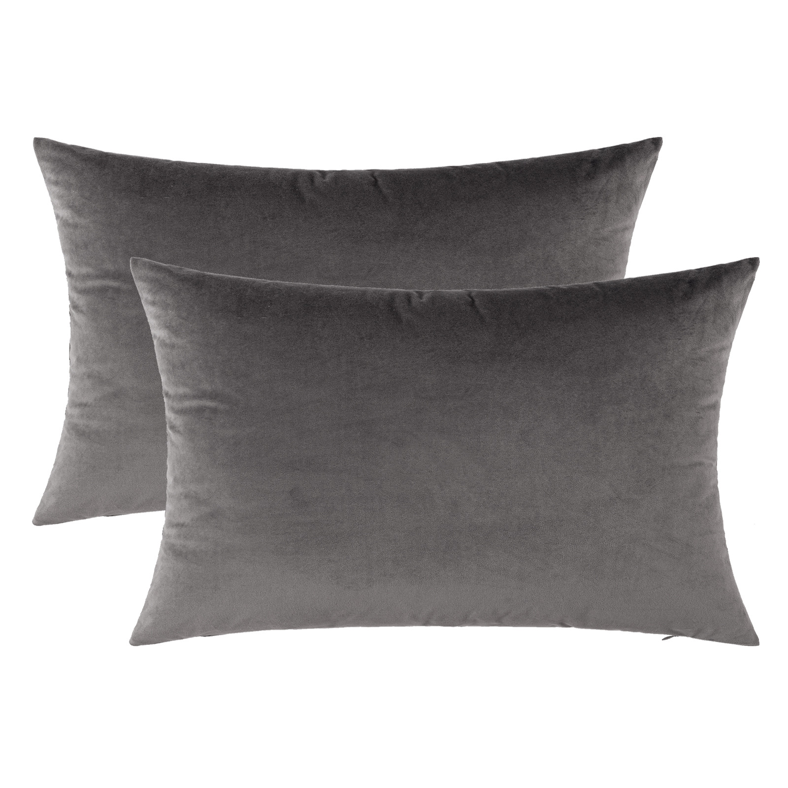 Premium Plain Velvet Cushion Covers 30x50cm Absolute Home Textiles Ltd