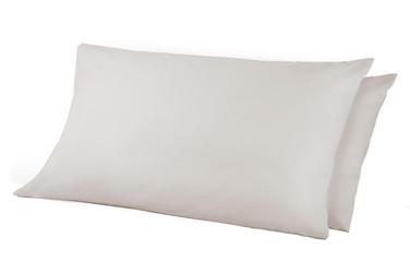 68 Pick Polycotton Pillowcases - White Pack of 2