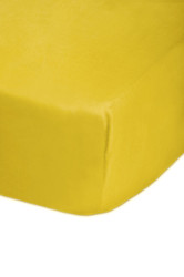 68 Pick Polycotton Banana Double Fitted Sheet - Single Piece