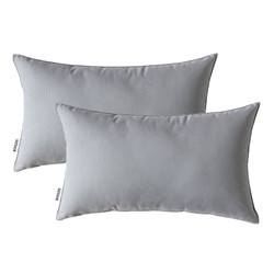 Set of 2 Cushions with Premium Waterproof Covers Included - 30x50cm