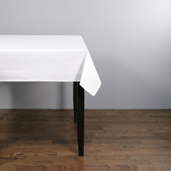 Easy Iron Plain 100percent Polyester Tablecloths