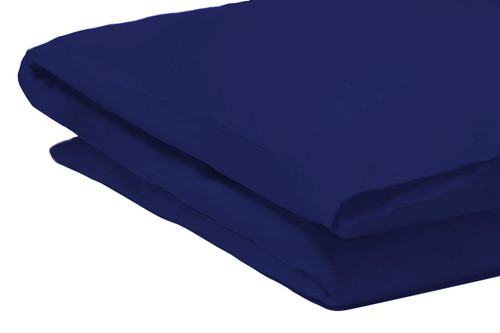 68 Pick Polycotton Navy Blue Single Duvet Cover - Box of 25