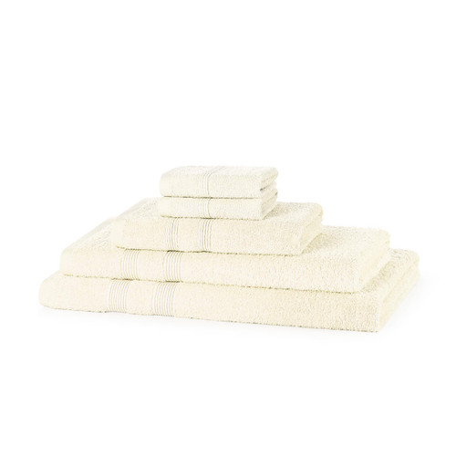 5 Piece 500GSM Towel Bale Set - 2 Face Cloths, 1 Hand Towel, 1 Bath Towel, 1 Bath Sheet