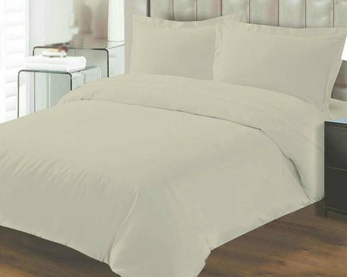 TC180 Percale Duvet CoverFitted Sheet complete Set