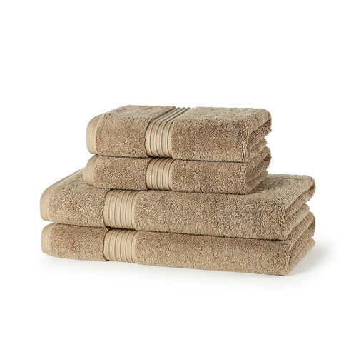 4 Piece 700GSM Towel Bale - 2 Hand Towels, 2 Bath Towels