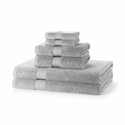 6 Piece 700GSM Towel Bale - 2 Face Cloths, 2 Hand Towels, 2 Bath Sheets