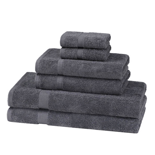 6 Piece 600 GSM Towel Bale Set