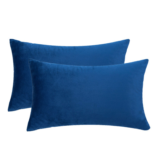 Premium Plain Velvet Cushion Covers - 30x50cm