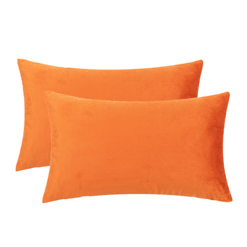 Premium Plain Velvet Cushion Covers - 30x50cm