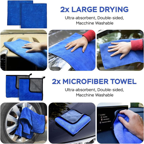 13 Pc Car Cleaning Kit