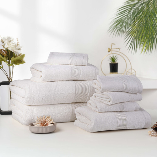 550 GSM Zero Twist Bath Towels – Luxury Cotton for Spa-Like Comfort