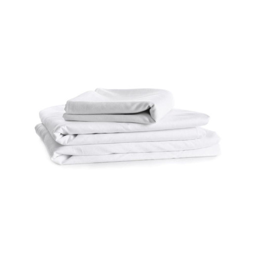  130TC Institutional Cotton Rich Flat sheets - Single (70x108 inch)