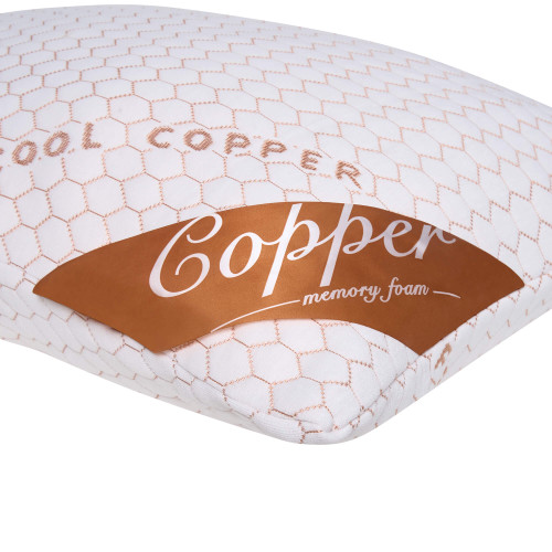 Copper Infused Memory Foam Pillow