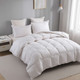 Goose Feather and Down 13.5 Tog Double Duvet - Single Piece