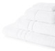 600 GSM Egyptian Double Yarn Bath Towels Single - White
