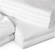 King Hotel Cotton Flat Sheets 20x20/60x60 - Pack of 5
