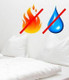 Single FR BS7175 Light Blue Duvet Covers - Pack of 5