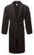 Black 100percent Cotton Terry Towelling Bath Robes