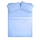 Flame Retardant Bedding light blue