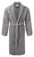 Terry Towelling Egyptian Collection Shawl Collar Bathrobe Silver