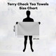 Luxury Terry Check Tea towels