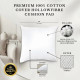 Premium 100percent Cotton Cover Bounce Back Cushion Pad - 20x20 Inches