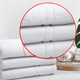 600 GSM Double Yarn White Hand Towels
