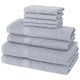 8 Piece 450GSM Value Range Towel Bale - 4 Face Cloths, 2 Hand Towels, 2 Bath Towels