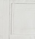 white-2in1-waffle-towelling-shawl-collar-dressing-gown