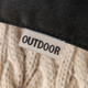 Set of 2 Outdoor Cushions with Waterproof Covers Included - 45x45 cm