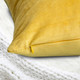 Set of 2 Cushions with Velvet Covers Included - 45x45 cm