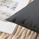Set of 2 Outdoor Cushions with Waterproof Covers Included - 45x45 cm