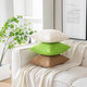 Set of 2 Cushions with Pine Corduroy Covers Included - 45x45cm