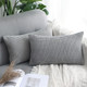 Set of 2 Cushions with Premium Corn Corduroy Covers Included - 30x50cm