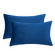 Set of 2 Cushions with Premium Plain Velvet Covers Included - 30x50cm