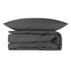 100% Polyester Microfibre Bedding - grey