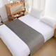 Solid Velvet Bed Runner – Elegance in Every Thread