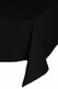 Easy Iron 100percent Polyester Plain Black Tablecloths - 45x45 114x114 cm