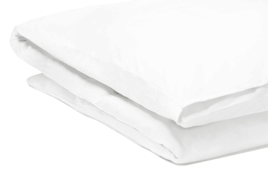 68 Pick Polycotton White Single Duvet Cover - Single Piece
