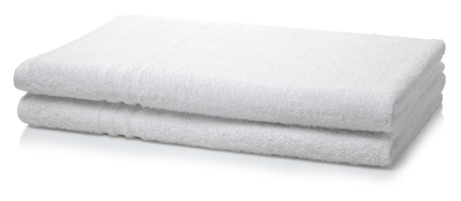 500 GSM Institutional Bath Sheets - Box of 20 White
